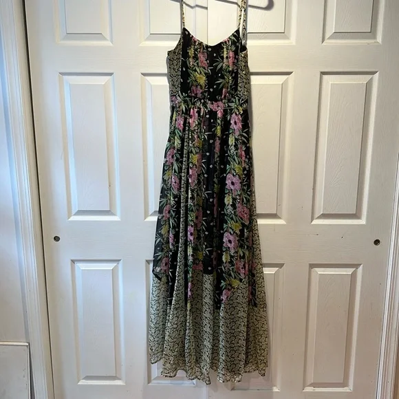 French Connection floral maxi dress size 6